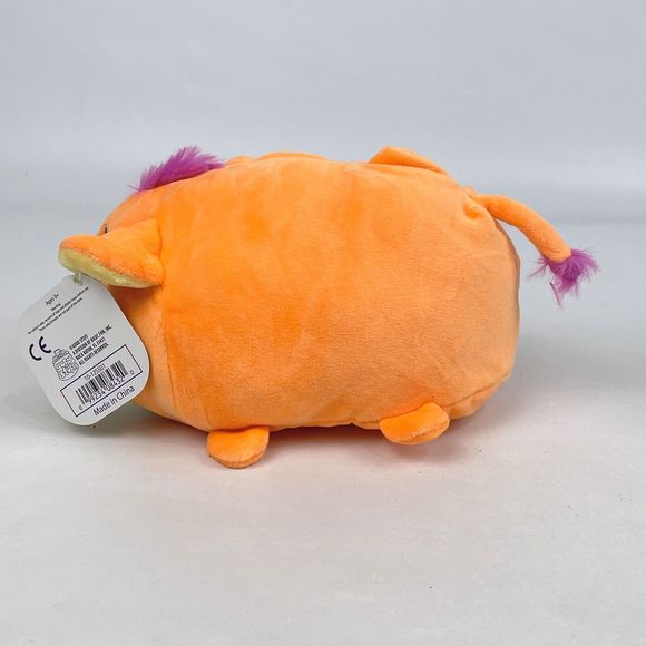 Basic Fun Bun Bun Orange Cow Bull Plush 7" Plush Stuffed Animal New with Tags - Picture 5 of 7